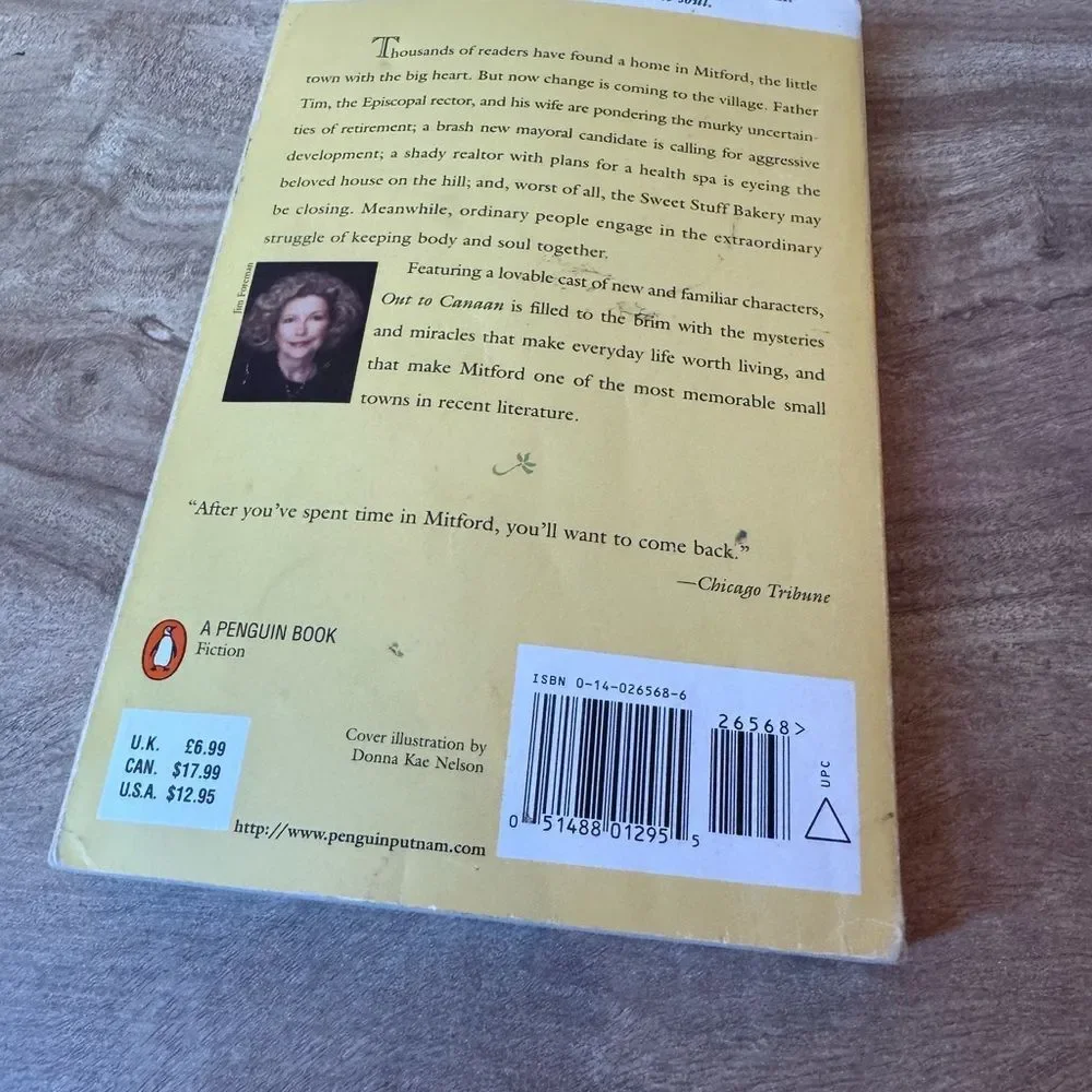 Out to Canaan by Jan Karon (1997, Trade Paperback)